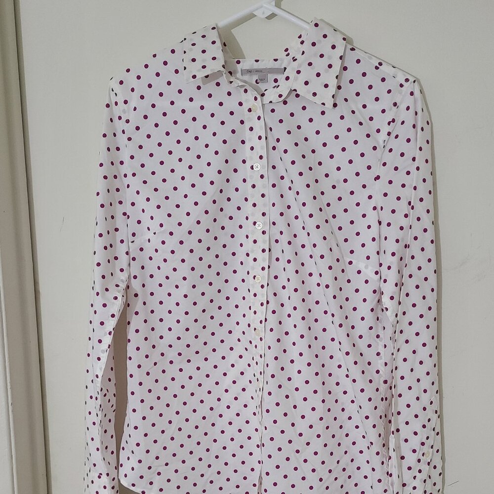 Gap Polka Dot Buttondown Shirt
